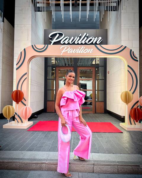 Pavilion at the Beach third anniversary party at JBR, six restaurants and a balloon drop, May 2025