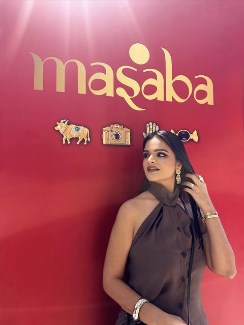 Masaba's fine jewellery launch in Dubai, November 2025, where I met Masaba herself.