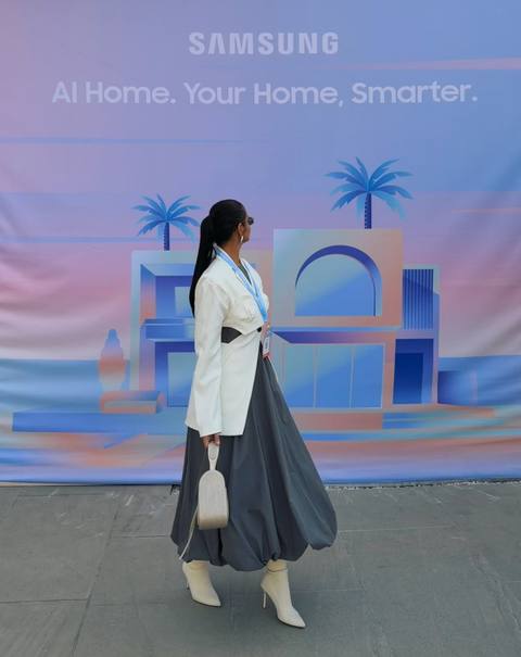 Seeing Outhouse's new jewellery and bags at The Edit in Dubai, November 2025.