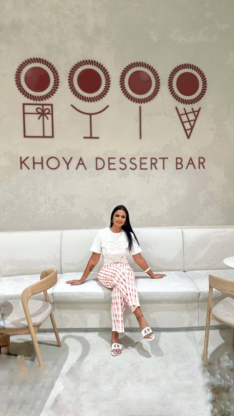 Mother's Day at Khoya: mums ate chaat and mithai while the kids made laddoos in a workshop.